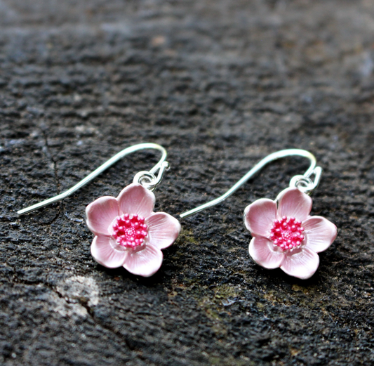 Earrings: Cherry Blossom Drop