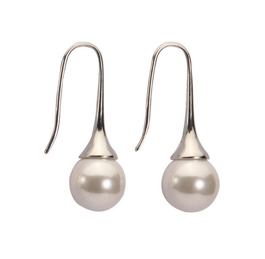 Earrings: Pearl Drop