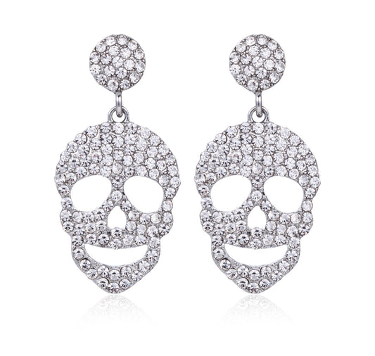 Earrings: Skull