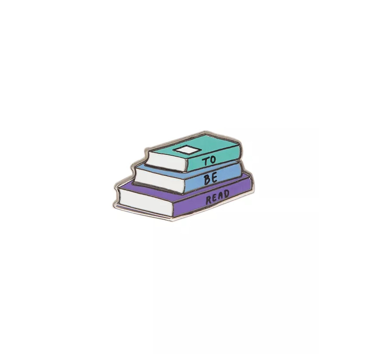 Enamel Pin: To Be Read