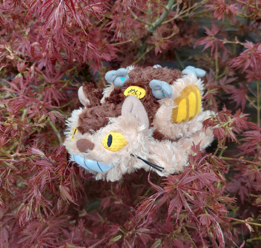 Fluffy Catbus Plush - My Neighbor Totoro