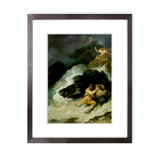 Framed Print: The Tempest - Shipwreck A3