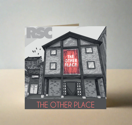 Greeting Card: The Other Place (B&W)