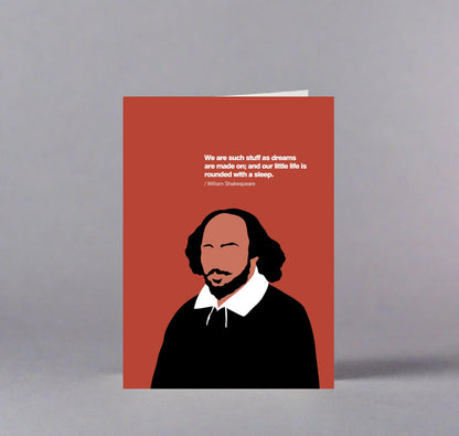 Greeting Card: William Shakespeare