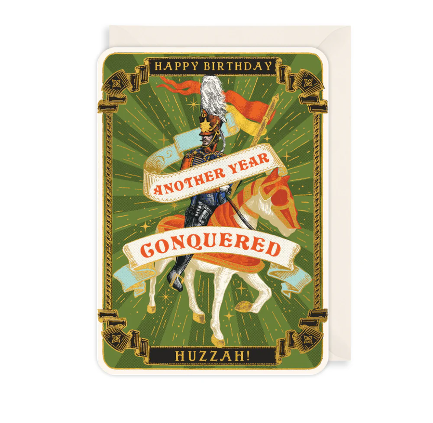 Greeting Card: Another Year Conquered