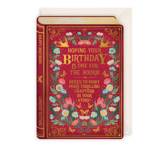Greeting Card: Birthday For The Books