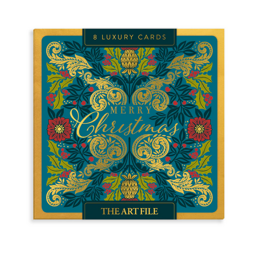 Greeting Card: Highland Christmas Luxury Box Set
