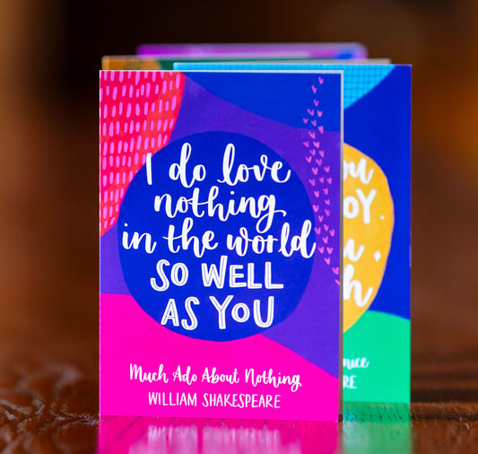 Greeting Card: I Do Love Nothing In The World So Well As You