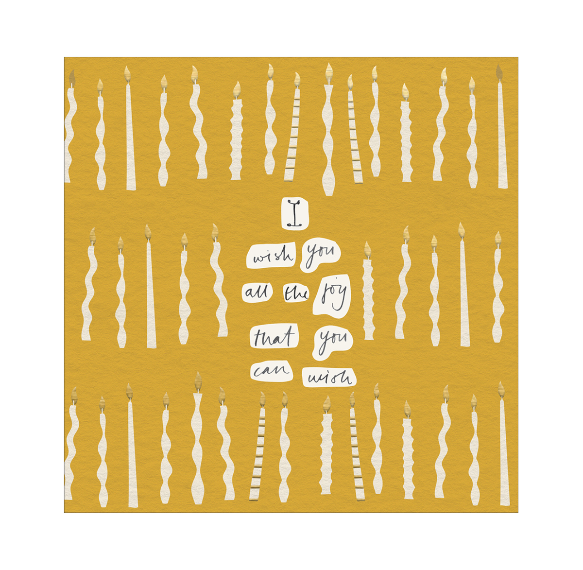 Greeting Card: I Wish You All The Joy (Woodmansterne)