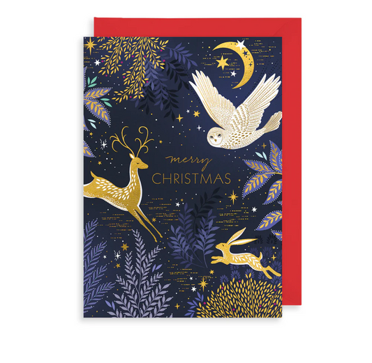 Greeting Card: Midnight Christmas