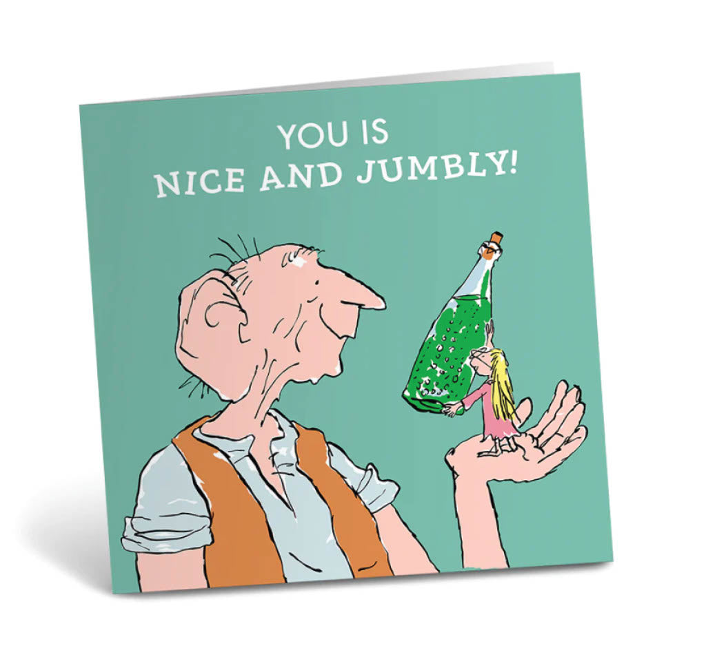 Greeting Card: The BFG, Nice and Jumbly