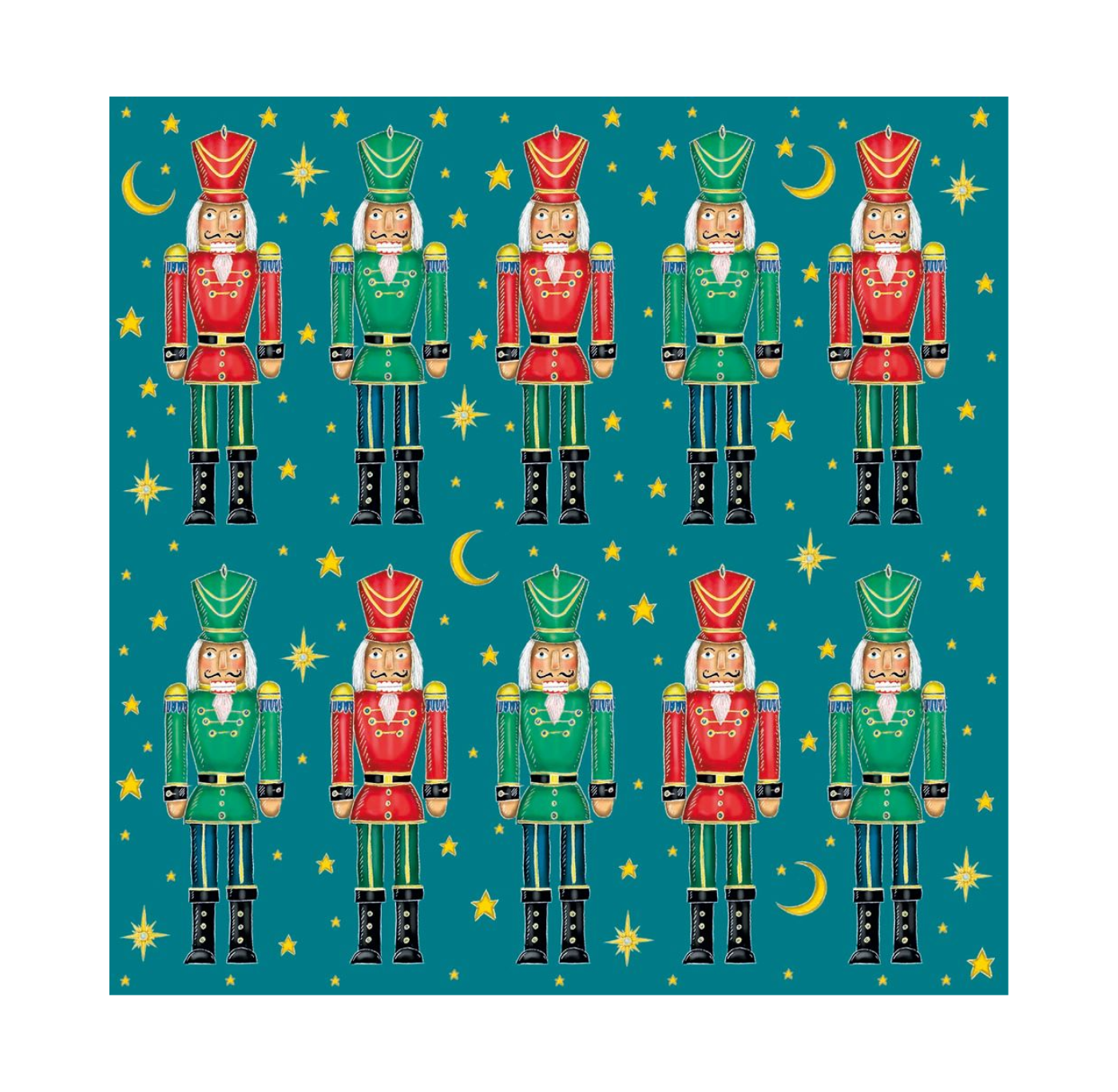 Christmas Card 5 Pack: Nutcracker