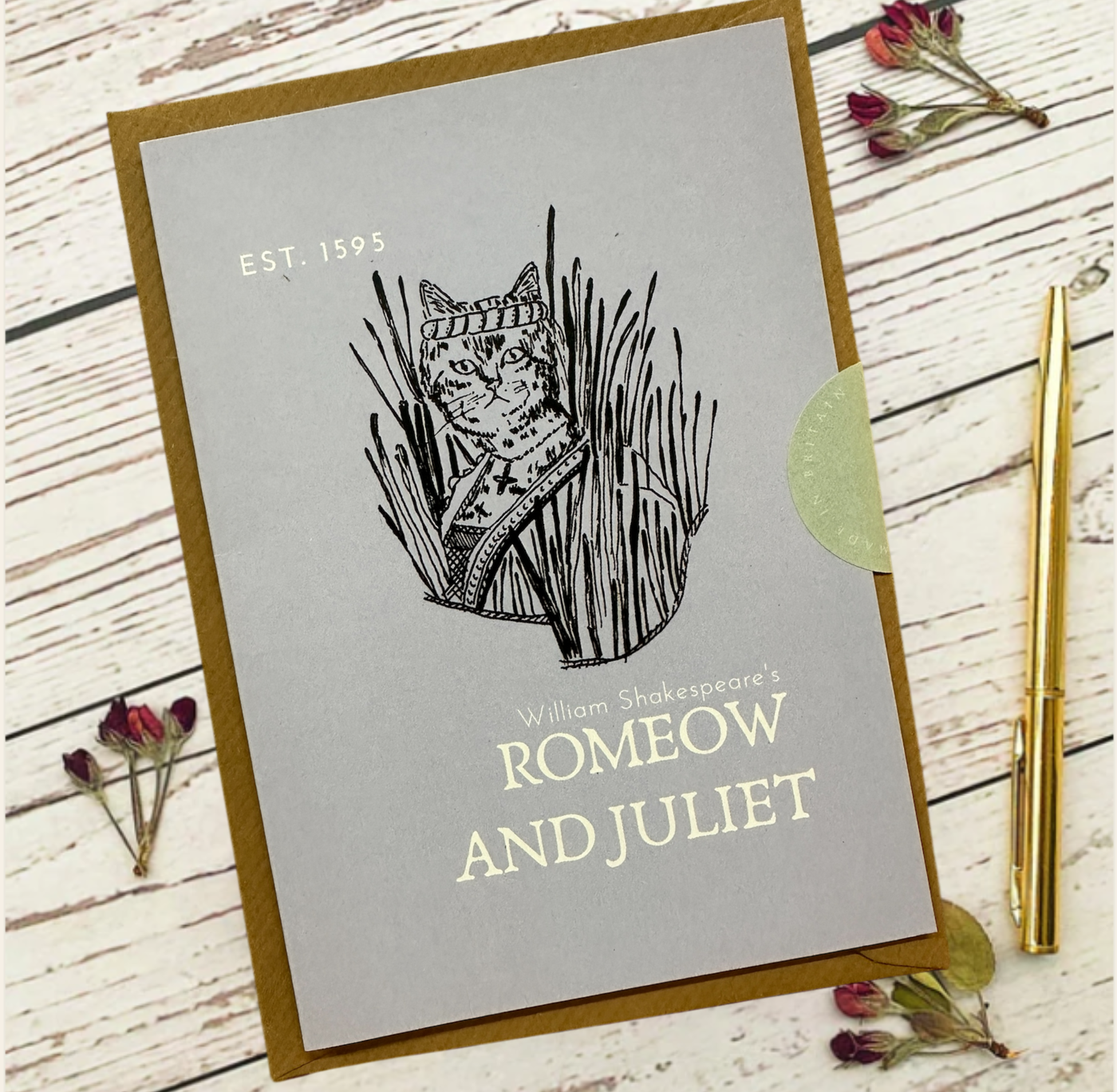 Greeting Card: Romeow & Juliet