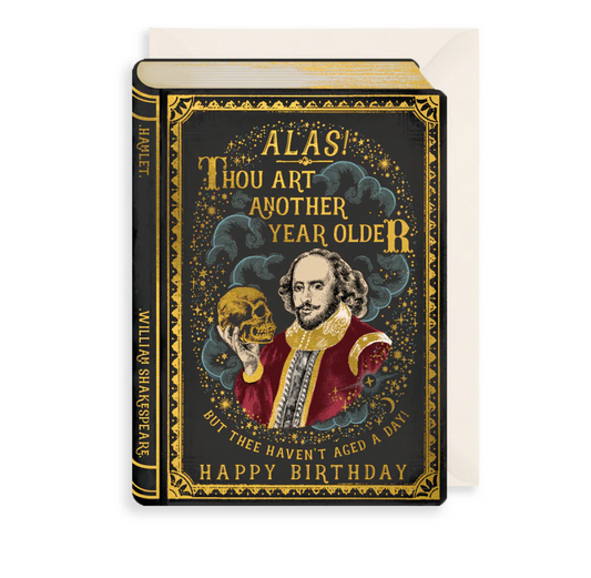 Greeting Card: Shakespeare Birthday