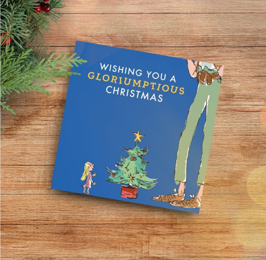 Greeting Card: The BFG, Wishing You A Gloriumptious Christmas