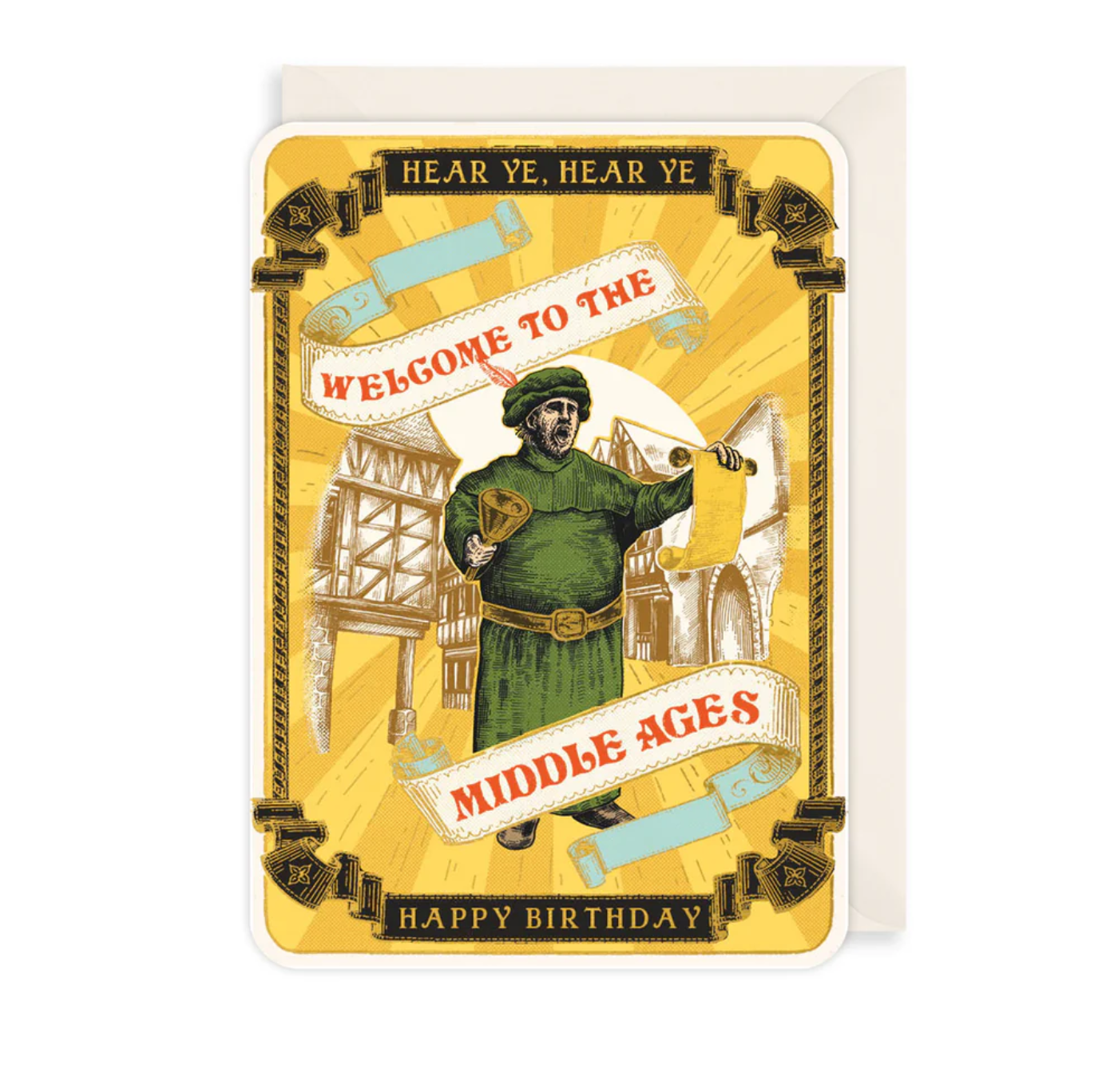 Greeting Card: Welcome To The Middle Ages