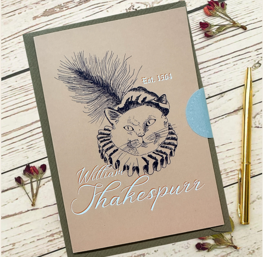 Greeting Card: William Shakespurr