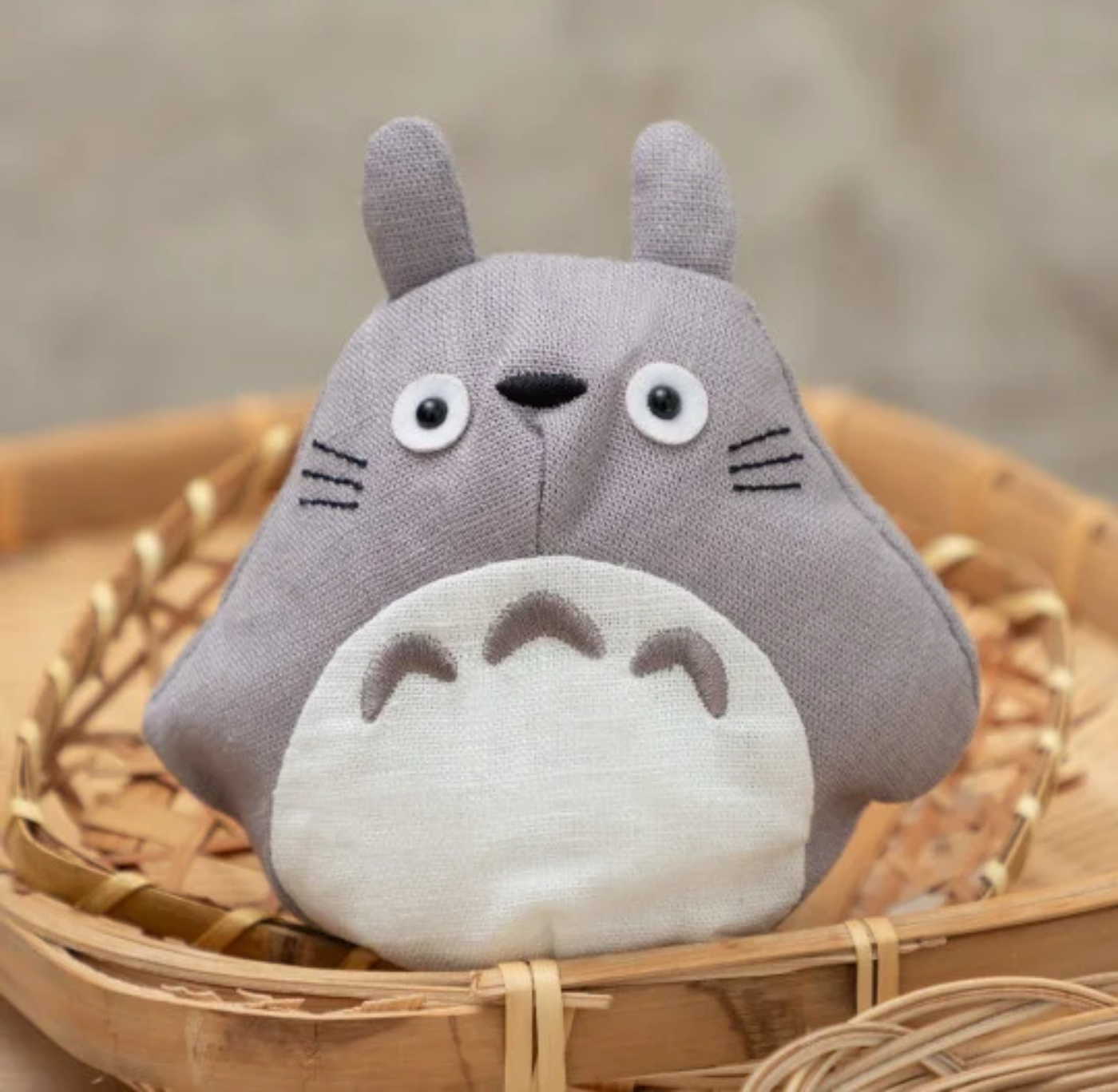Grey Totoro Bean Bag Plush - My Neighbour Totoro