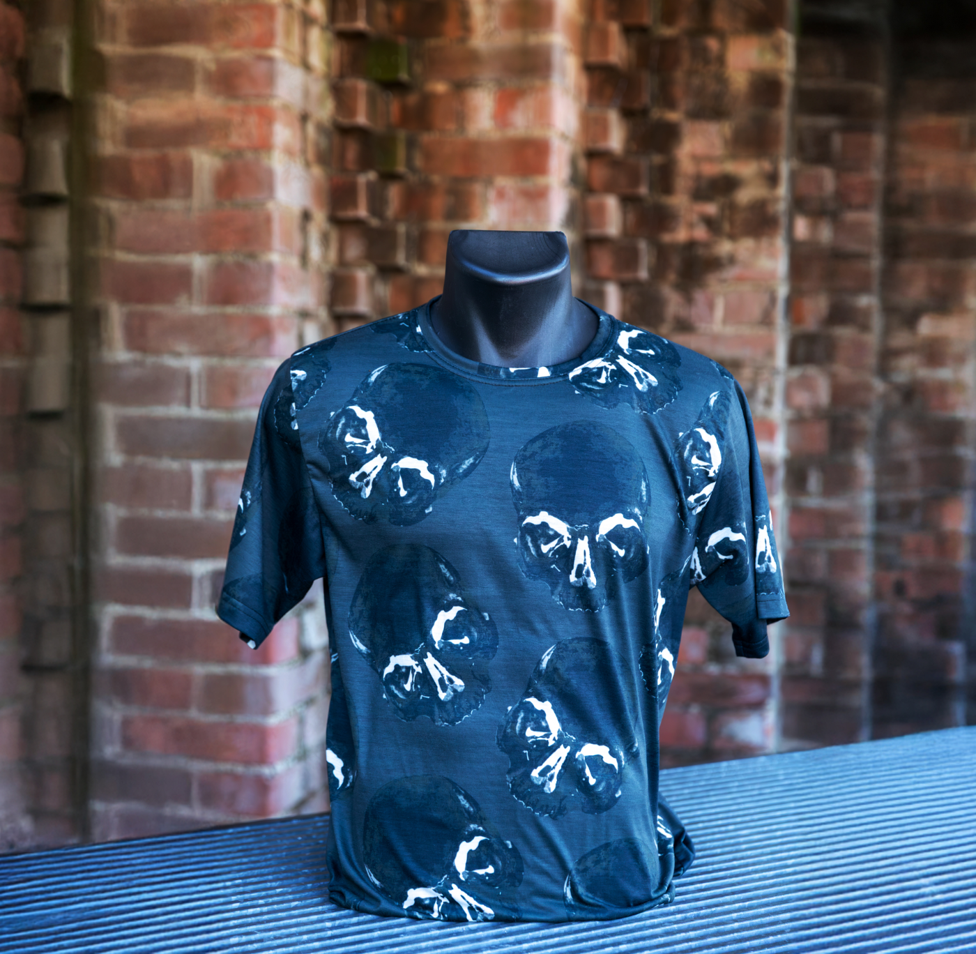 Adult T Shirt: Hamlet Allover Skull