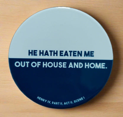 Ceramic Coaster: House & Home