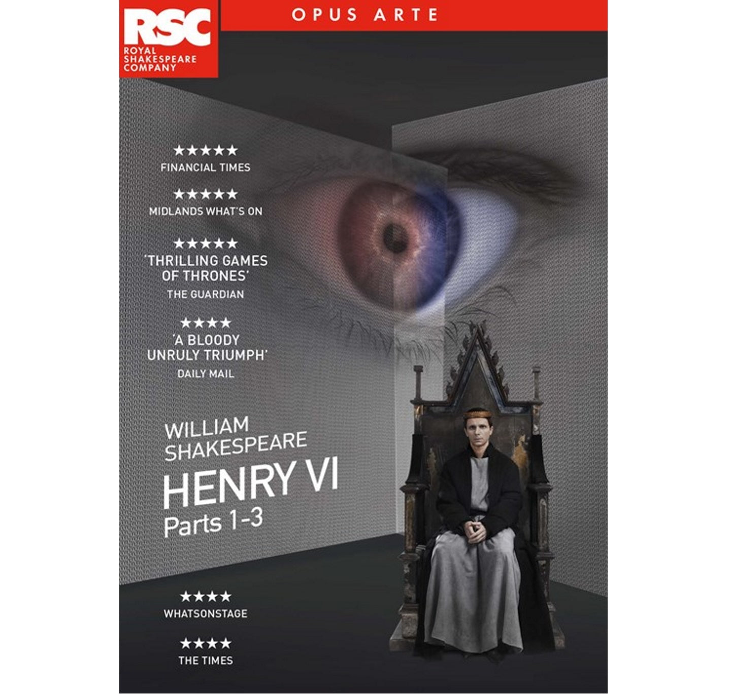 Henry VI Parts I-III: RSC, DVD (2022)
