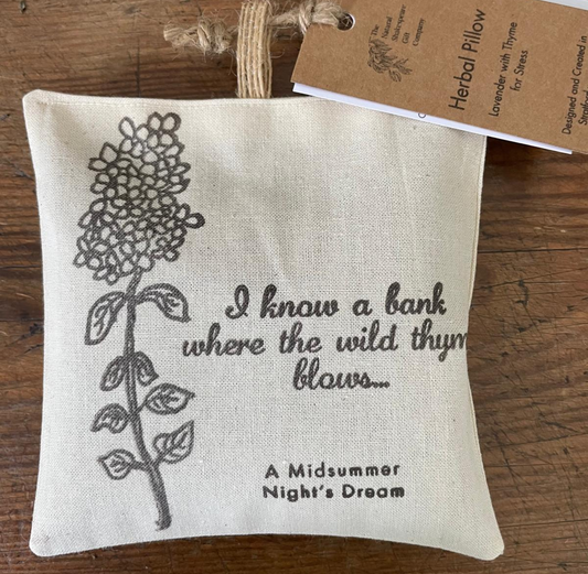 Herbal Pillow: Midsummer - I Know A Bank