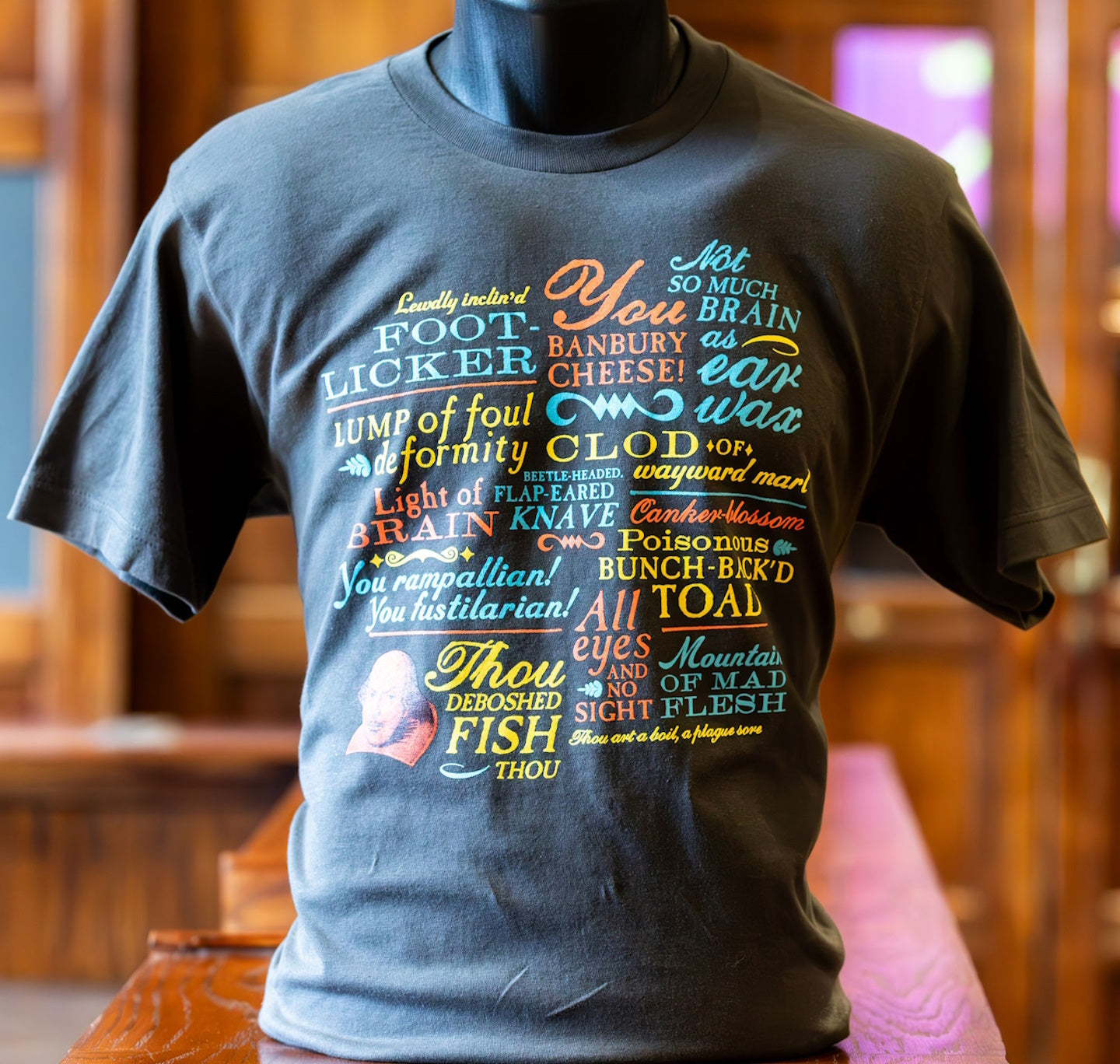 Adult T Shirt: Shakespeare Insults