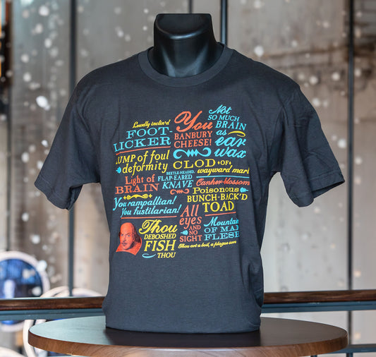 Adult T Shirt: Shakespeare Insults