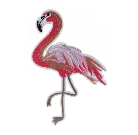 Iron On Patch: Flamingo