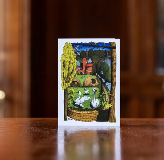 Greeting Card: James Vinciguerra - Stratford Swans