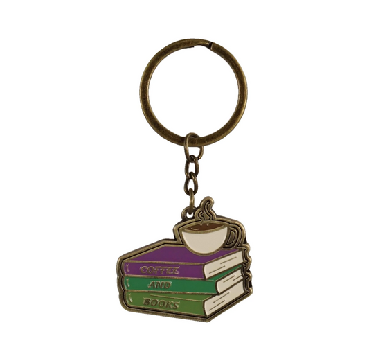 Keyring: Coffee And Books