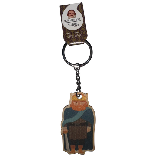 Wooden Keyring: Kalidoskopio Macbeth