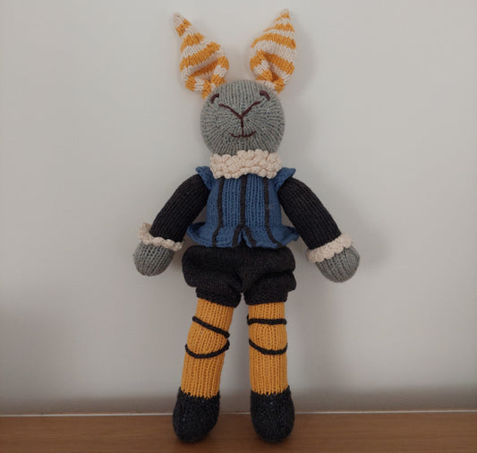 Knitted Toy: Malvolio The Rabbit