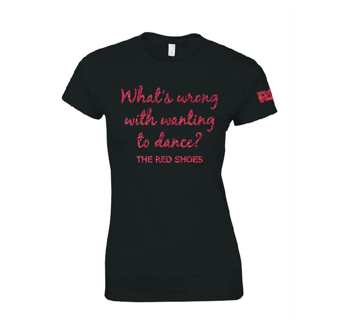 Ladies T Shirt: The Red Shoes