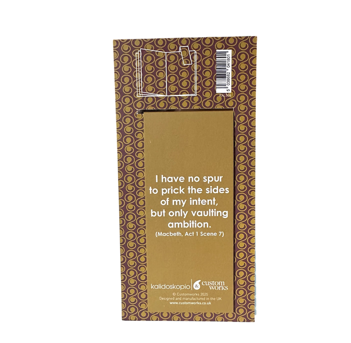 Magnetic Bookmark: Kalidoskopio Macbeth