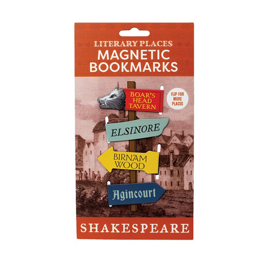Magnetic Bookmark: Shakespeare Literary Places