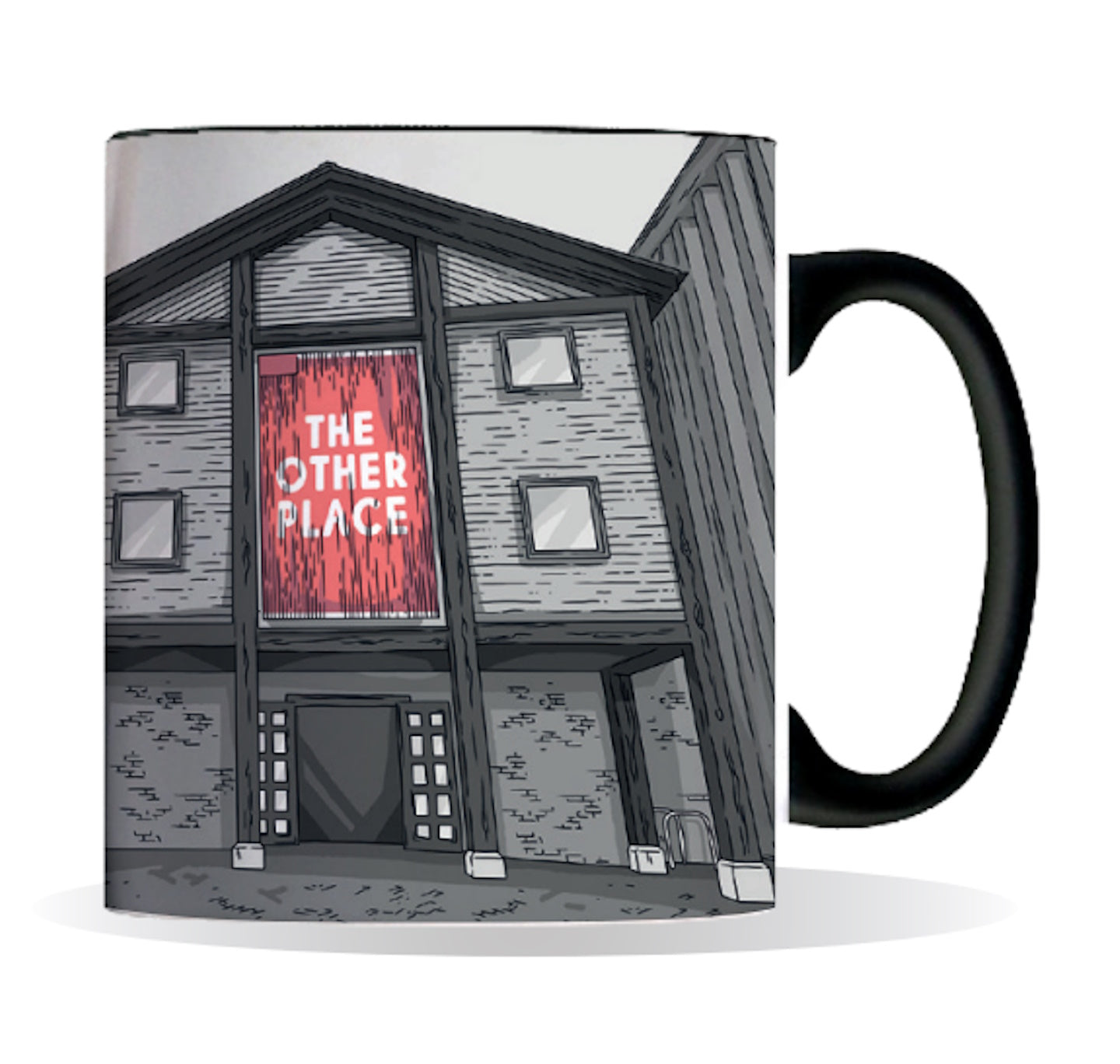 Mug: The Other Place (B&W)