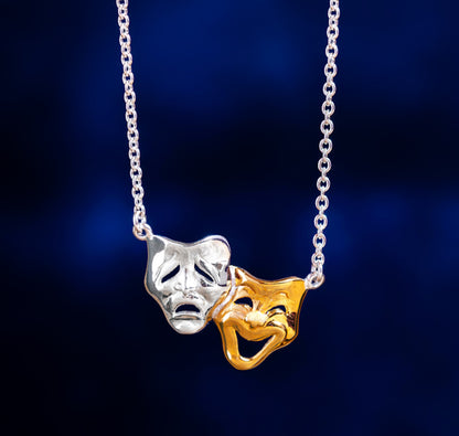 Necklace: Theatre Masks