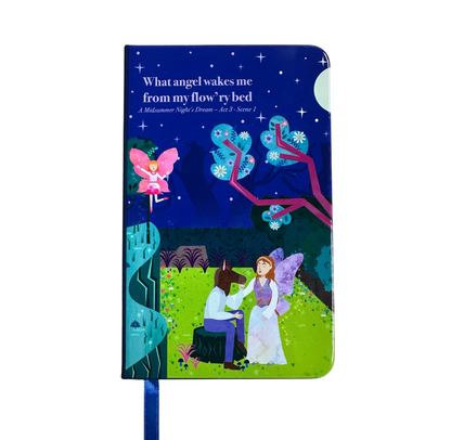 Notebook: A Midsummer Night's Dream (Navy)