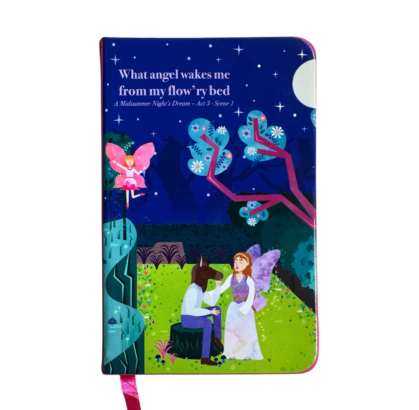 Notebook: A Midsummer Night's Dream (Pink)