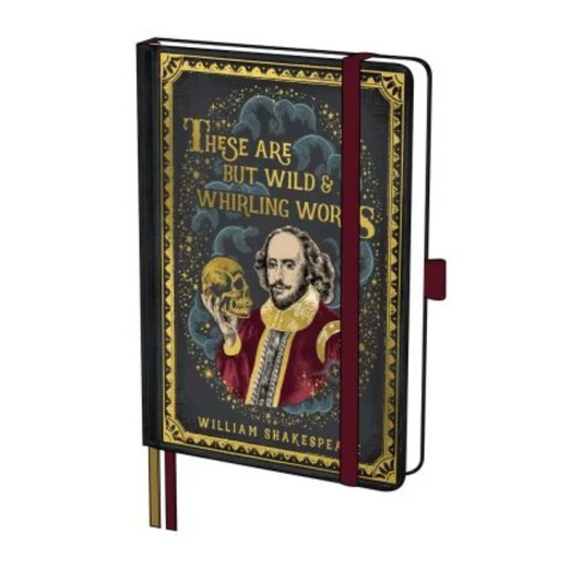 Notebook: Shakespeare's Whirling Words