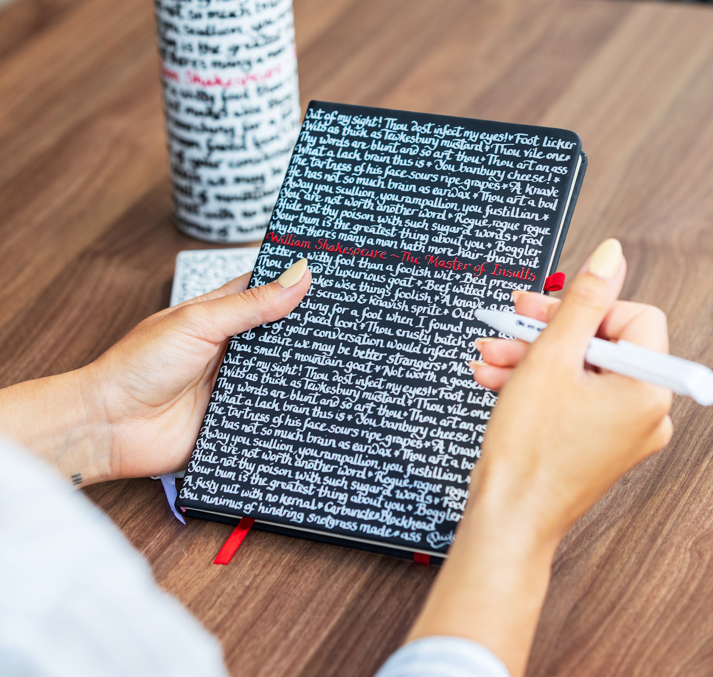 Thr Rsc Notebook: William Shakespeare The Master Of Insults - Black – The RSC shop