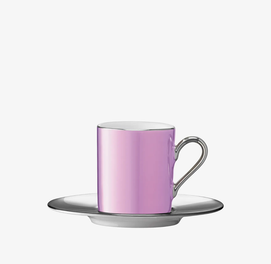 Palazzo Coffee Cup & Saucer: Rose