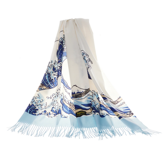 Pashmina Scarf: Great Wave Of Kanagawa