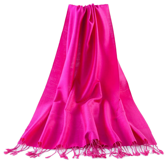 Pashmina Scarf: Fuchsia