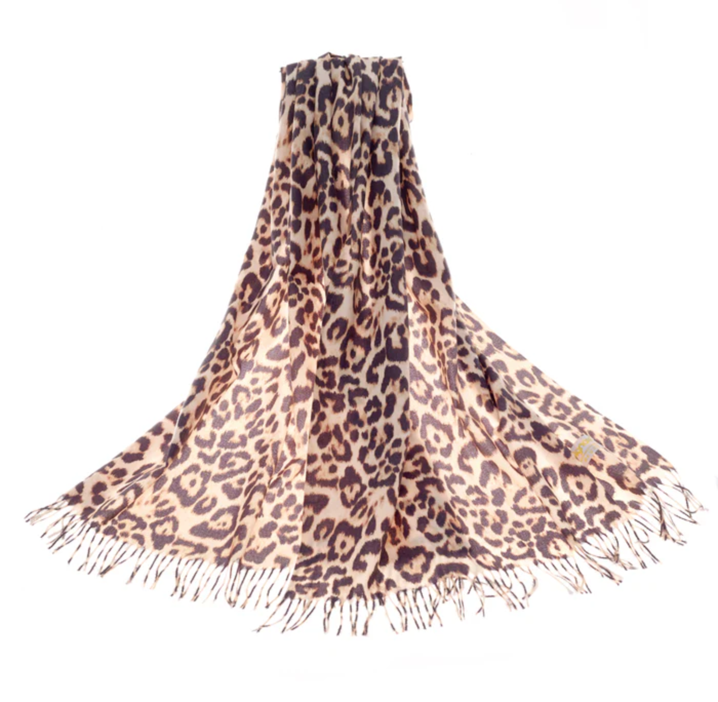 Pashmina Scarf: Leopard Print