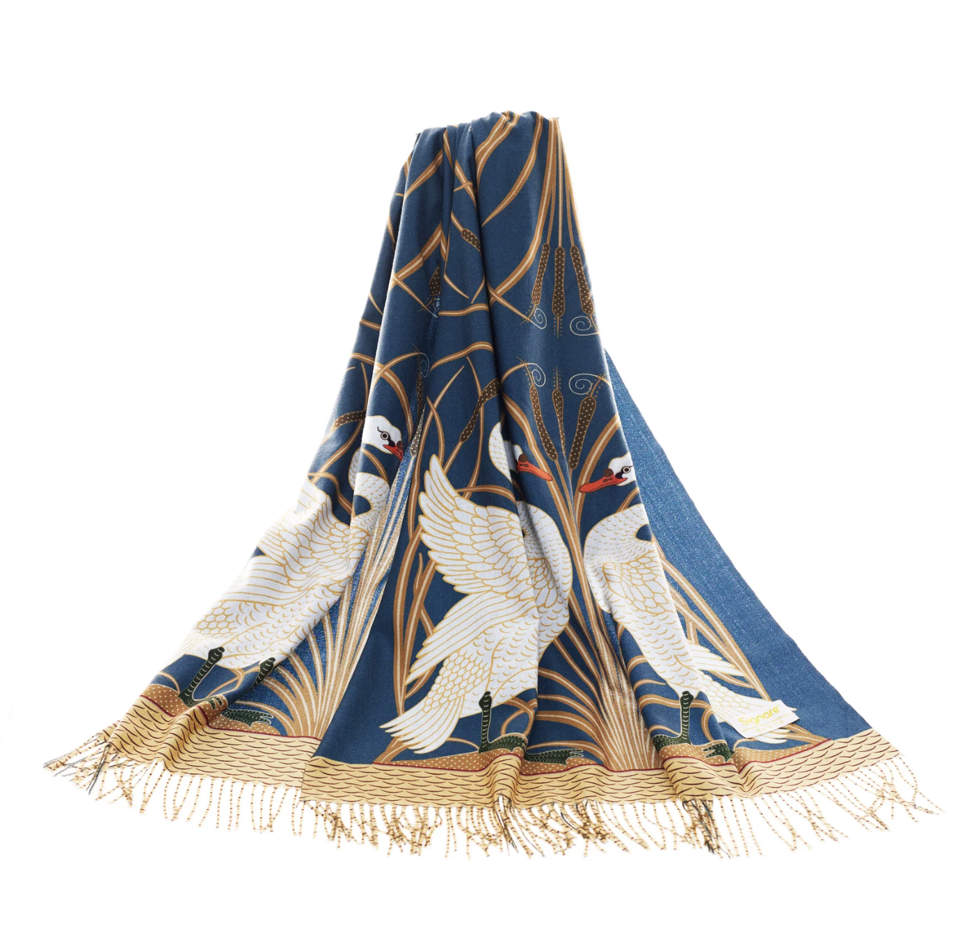 Pashmina Scarf: Swan