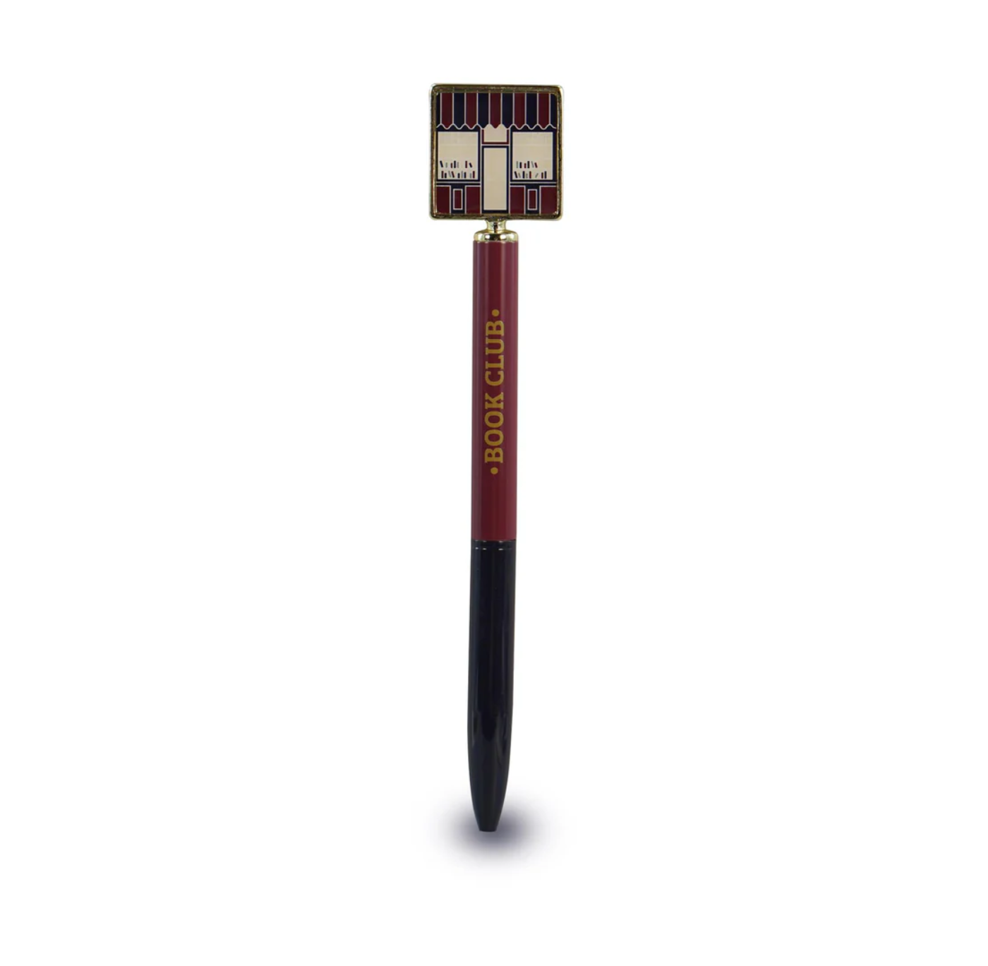 Pen With Topper: Book Club