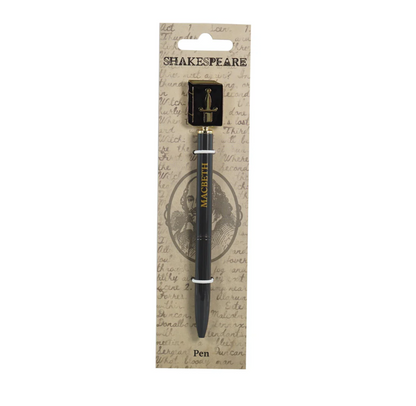 Pen With Topper: Macbeth