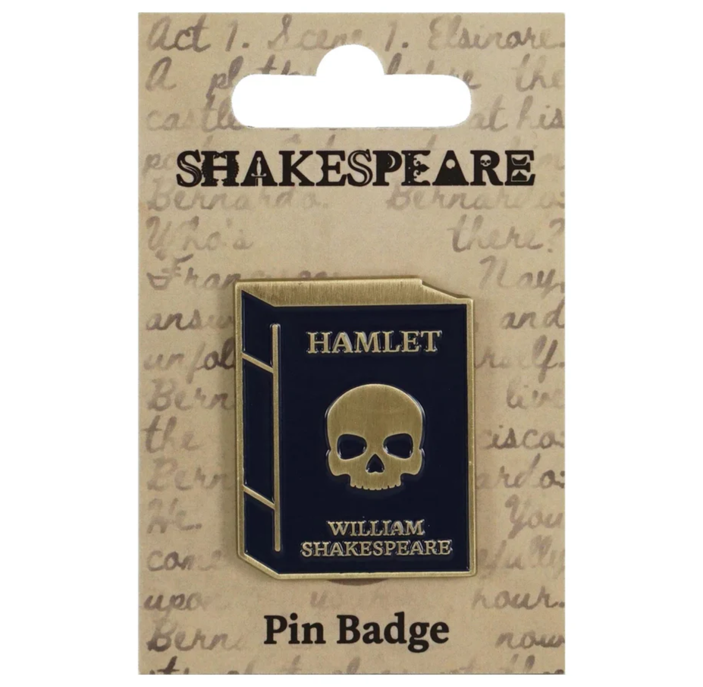 Pin Badge: Hamlet